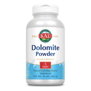 KAL Dolomite Powder | Natural Calcium & Magnesium Source | 16oz, 90 Serv. - Picture 1 of 6