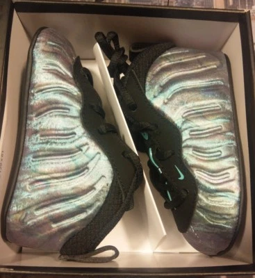 Nike Lil' Posite One PRM CB Crib Aurora Green TD Toddler Size 2c AO8035 009 New - Image 1 of 3