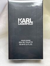 Karl Lagerfeld POUR HOMME Eau De Toilette Spray 3.3oz/100ml For Men New Sealed!