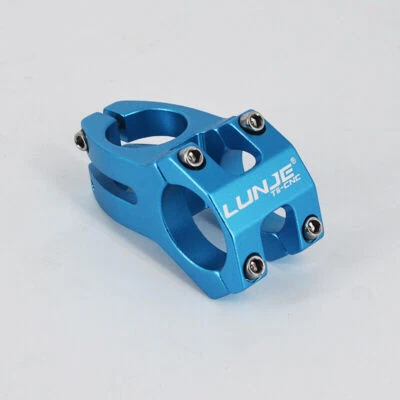 Vástago de barra corta para bicicleta de aleación de aluminio MTB varilla de manillar de bicicleta de montaña 25,4/31,8 * 45 mm Foto 1 de 4