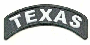 Chaleco para motociclista TEXAS ROCKER Iron On Patch - Imagen 1 de 1