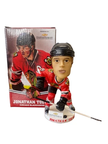 Jonathan Toews (#19) Chicago Blackhawks Chevy Bobblehead - SGA 2011 Cover