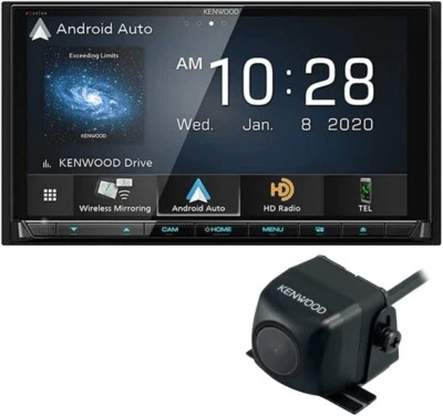 Kenwood DDX9707S 6.95" Car DVD Wireless Android & CarPlay with CMOS-230 Camera - Image 1 of 4