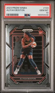2023 Panini Prizm WNBA Aliyah Boston RC ROOKIE PSA 10 GEM MINT Indiana Fever - Bild 1 von 1