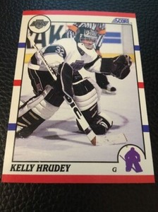 Kelly Hrudey Kings 1990-91 Score #115