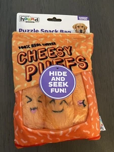 OUTWARD HOUND Puzzle Snack Bag "CHEESE PUFFS" Cachorro/Perro Nuevo con Etiquetas - Imagen 1 de 1