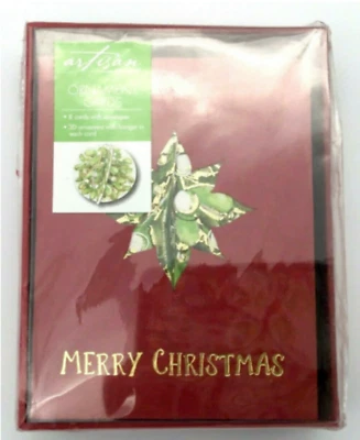 Lang Impressions Artisan Ornament Christmas Cards HollyArtwork by Chad Barrett - Image 1 of 4