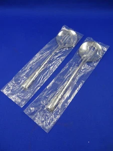 Dansk Bistro Cafe Stainless Serving Salad Spoons Cutlery NEW - Picture 1 of 6