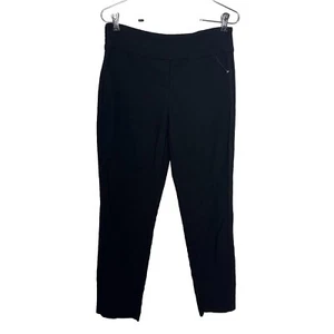 Tribal Black Stretch Pull On Straight Leg Pants Womens Size 8 Casual Or Formal - Bild 1 von 18