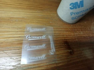 Cromwell logo X1 helmet helmet decal vinyl adesivi autocollants ステッ - Picture 1 of 3