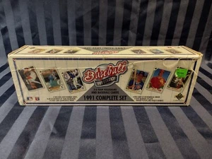 1991 Upper Deck Baseball Complete Set Factory Sealed Never Opened 800 Cards - Bild 1 von 7