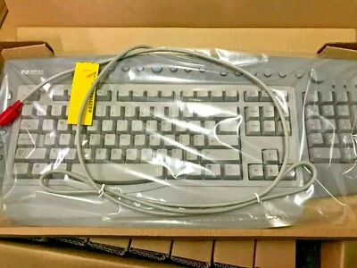 RARE BRAND NEW HP CLICKY 5184-9648 126 KEYS MULTIMEDIA INTERNET PS2 KEYBOARD DSW - Image 1 of 4
