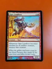 1x Ogre Leadfoot | FOIL | Mirrodin | MTG Magic Cards