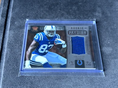Dwayne Allen 2012 Panini Crown Royale Rookie Paydirt Jersey Relic 065/149 - Image 1 of 2