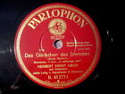 Herbert Ernst Groh - Das Gl&#246;ckchen des Eremiten - Parlophon - 10&quot; 78 RPM -
