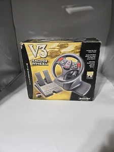 VINTAGE V3 Racing Wheel PC Windows 95 e 98 Vintage Gaming InterAct - Foto 1 di 7