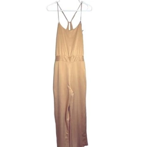 House of Harlow X Revolve Hunter Jumpsuit Camel Neu mit Etikett Größe Small 100% Polyester - Bild 1 von 14