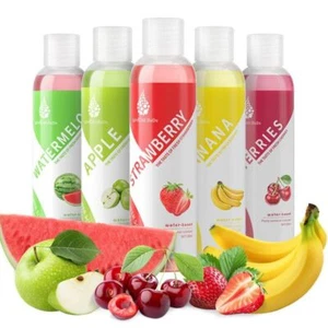 Edible Fruit Flavor Adult Lubricant Gel Lube Edible Oral Sex Sexual Massage Oil - Picture 1 of 24