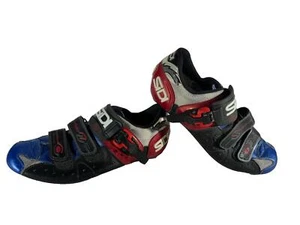 SIDI Carbon Cycling Road Shoes EU41 US7 UK6 Mondo 250 cs564 - Picture 1 of 10