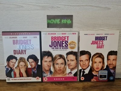 Bridget Jones's Diary Trilogy (DVD, 2017) Edge Of Reason / Baby [Region 2] [UK] - Image 1 of 4
