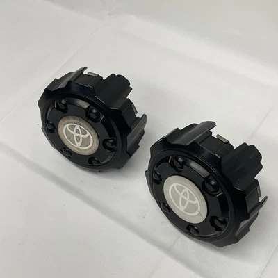 1984-1995 Toyota SR5 4Runner Pickup T100 Center Hub Caps 15" Aluminum Rims OEM - Image 1 of 4