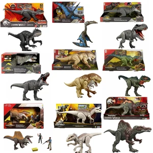 Jurassic World Rebirth and Attack Battle Multi Dinosaurier Actionfigur Spielzeug Neu - Bild 1 von 16