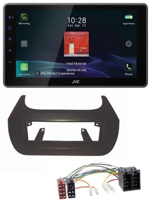 JVC DAB MP3 Bluetooth USB Autoradio für Citroen Nemo Fiat Fiorino Qubo Peugeot B - Bild 1 von 4