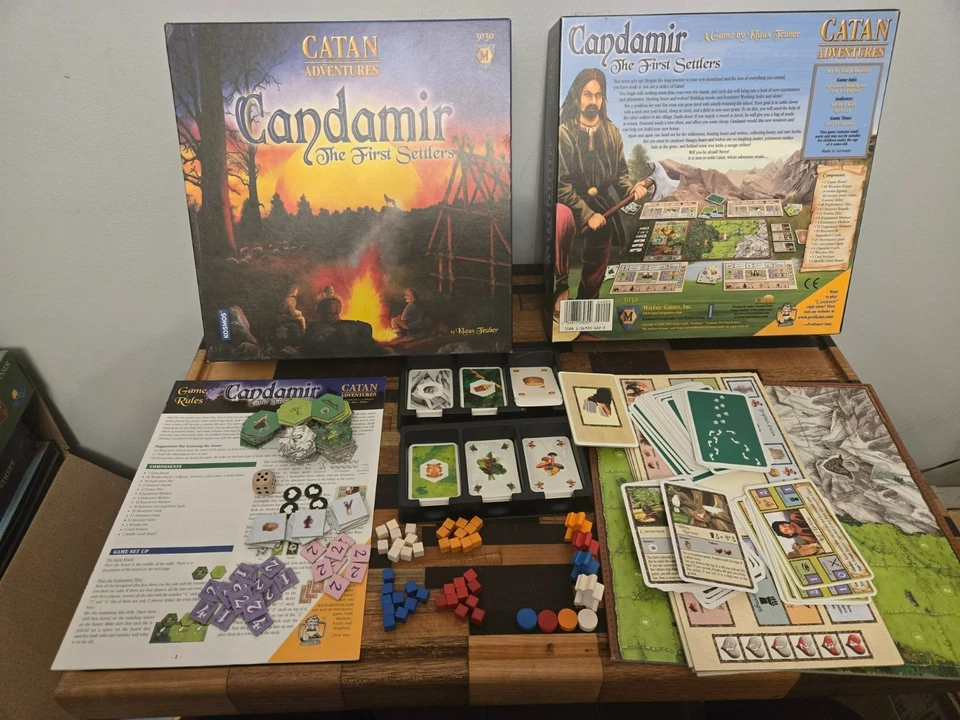 Candamir the First Settlers 2004 por Mayfair Games 3030 Completo Foto 1 de 1