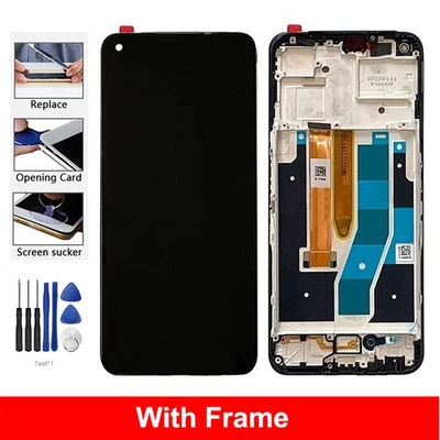 LCD Display Touch Screen Digitizer Assembly +Frame for OnePlus Nord CE 2 Lite 5G - Image 1 of 4