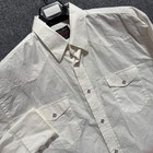 Wrangler Troubadour George Strait Mens XL Shirt White Embroidered Western Snap
