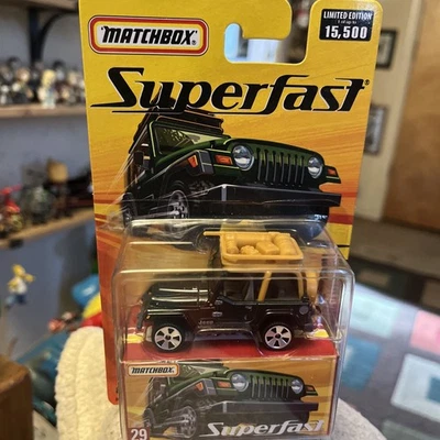 MATCHBOX SUPERFAST - JEEP WRANGLER - #29 - 2005 B475 - Image 1 of 4