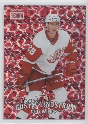 2020-21 Skybox Metal Universe Premium Prospects /50 Gustav Lindstrom Rookie RC - Image 1 of 2