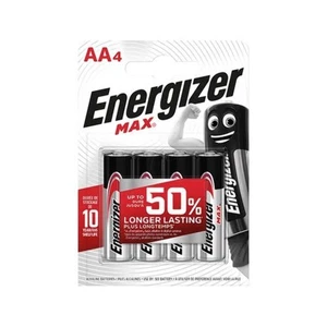 4 Energizer Max AA LR6 Alkaline Batteries 1.5V Mignon Stilo Exp 2030 New - Picture 1 of 1