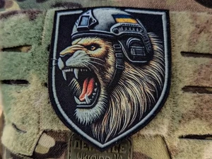 Combat Lion Chevron, Patch - Bild 1 von 1