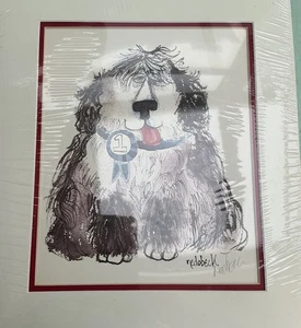 Don Nedobeck signed print first place winner dog - Picture 1 of 5