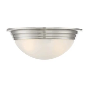 2 Light Ceiling Light in Satin Nickel by Savoy House - 6-782-11-SN - Picture 1 of 9