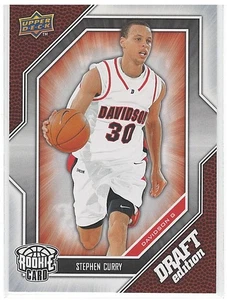 Tarjeta de novato 2009-10 Upper Deck Stephen Curry edición draft - Imagen 1 de 1