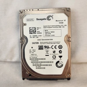 Seagate Momentus XT 500GB ST95005620AS 2.5" Internal HDD - Picture 1 of 3