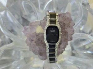 Reloj Citizen Eco-Drive EW9780-57E para mujer cristal de Swarovski con incrustaciones de piedra negra - Imagen 1 de 9