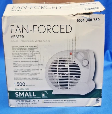 Intertek Certified Small Space Heater – Rapid Ceramic Portable Heater, 1500W - Image 1 of 4