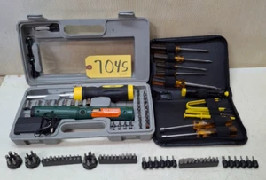 80 Stück Schlagbohrkronen inklusive Shop Source 3,6 V kabellos elek. Schraubendreher Werkzeug Set - Bild 1 von 12