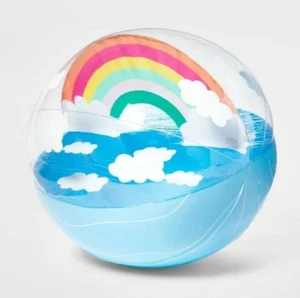 Rainbow Ball 17.5 inches - Sun Squad - New - Picture 1 of 2