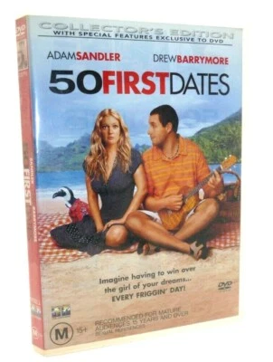 50 First Dates (DVD, 2004)Drew Barrymore, Adam Sandler - Image 1 of 4