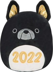 Squishmallows Original 12-Inch Foster French Bulldog with Gold Embroidery - Picture 1 of 5