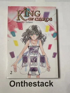 MANGA: King of Cards Vol. 2 de Makoto Tateno (2007, tapa dura) ¡En estado nuevo! - Imagen 1 de 2