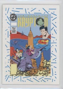 1989 DC Comics Backing Board Cards Great Heroes Superman #107 1n4