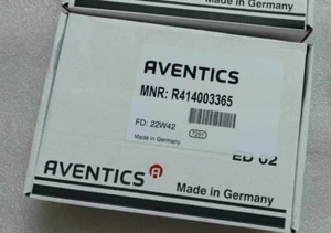 1PCS NEW AVENTICS electric proportional valve R414003365 via FedEx or DHL - Picture 1 of 2