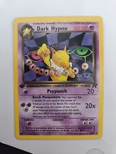 Dark Hypno 26/82 1st Edition Team Rocket Rare Non Holo Pokemon Card WOTC - HP