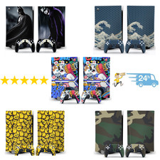Stickers Skin Cover Vinile PlayStation 5 PS5 BLU-RAY Adesivo Decorativo