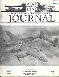 AAHS Vol 4# 1 (Spring 1959) American Aviation Historical Society Journal - Imagen 1 de 1